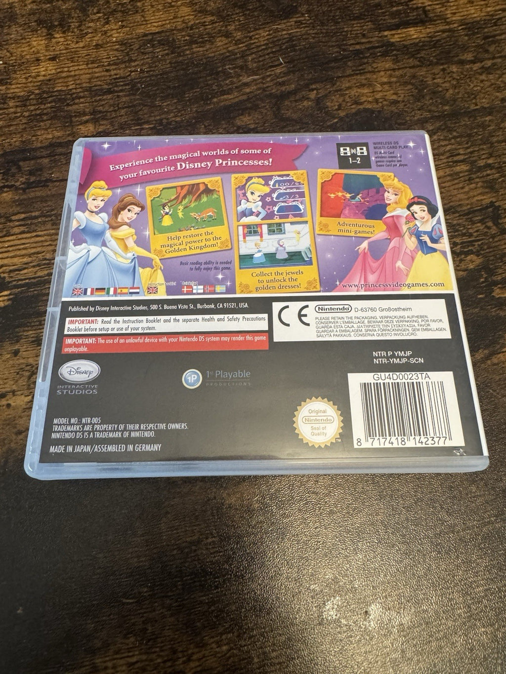 🎮🌟 Disney Princess: Magical Jewels (Nintendo DS, 2007) 🌟