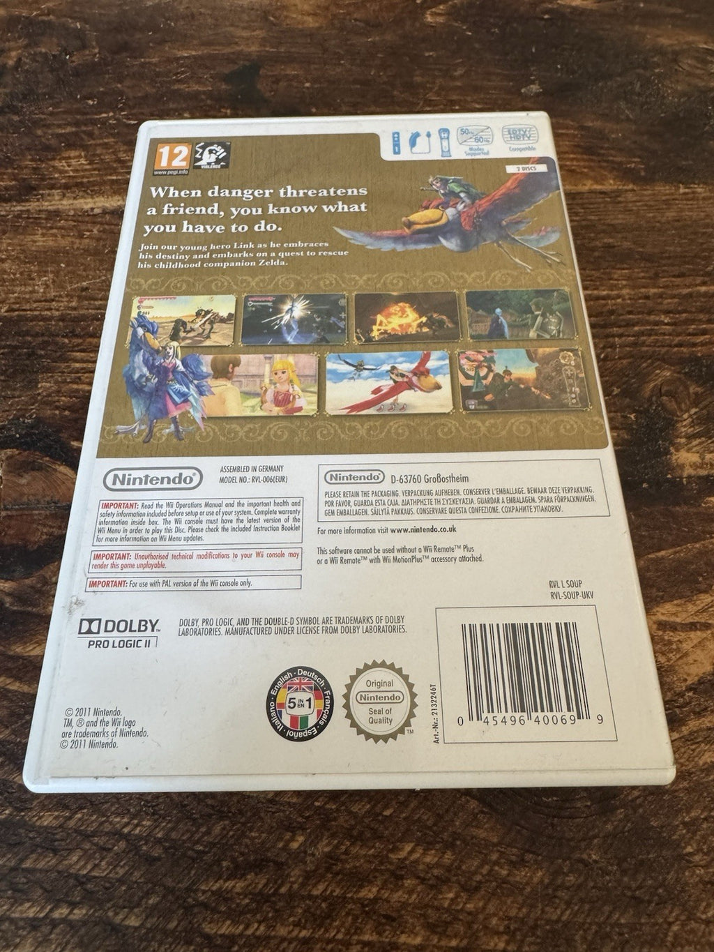 🎮 The Legend of Zelda: Skyward Sword (Nintendo Wii, 2011) 🎮