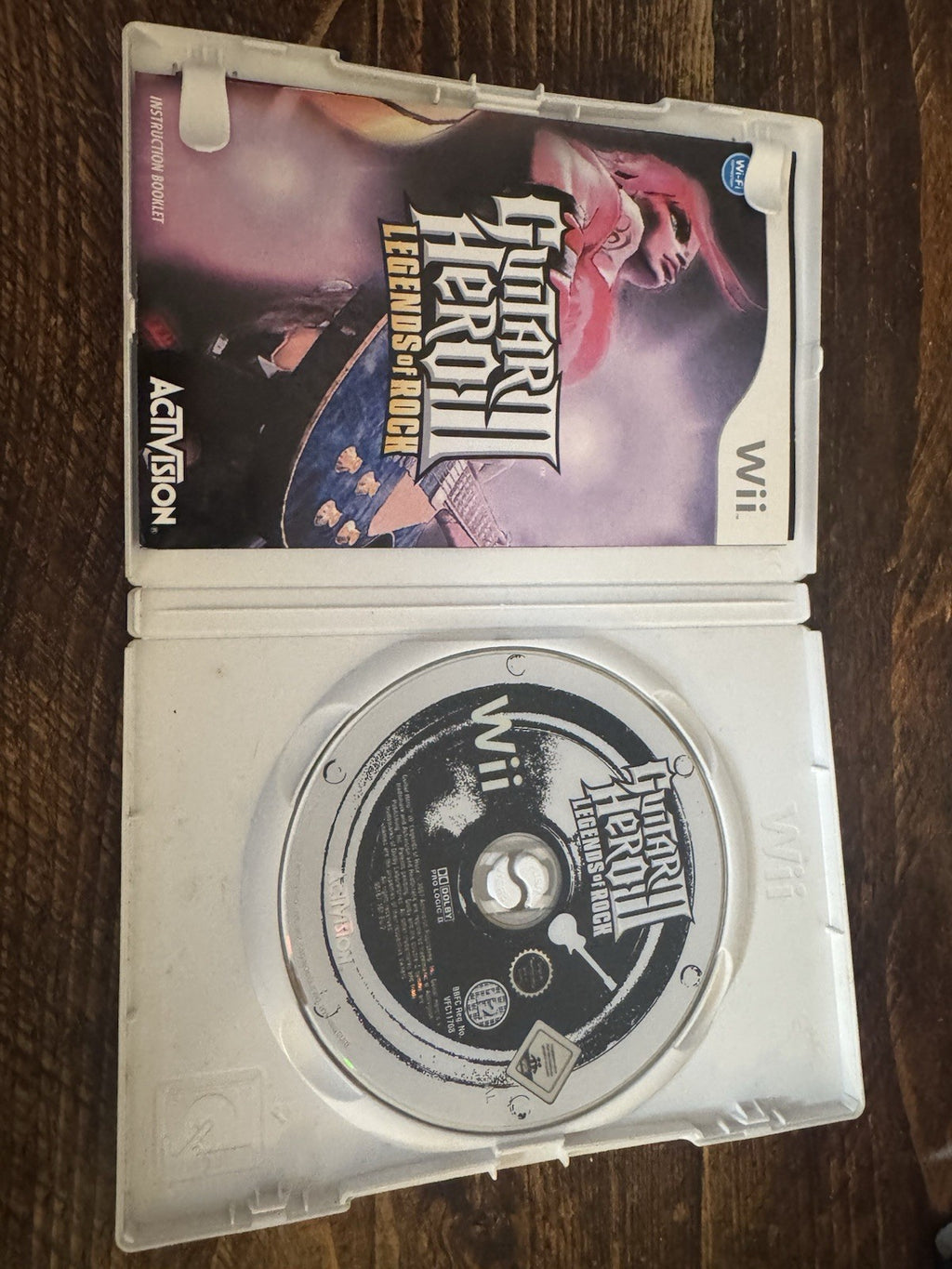 🎮 Nintendo Wii Guitar Hero’s 3: Legends Of Rock Game