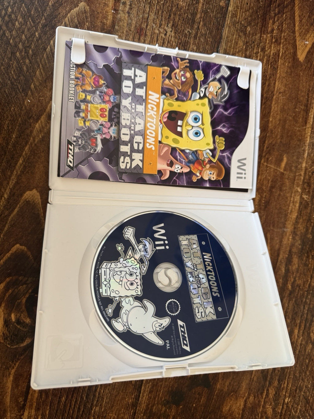 🎮 Nicktoons: Attack of the Toybots (Nintendo Wii, 2007) 🎮