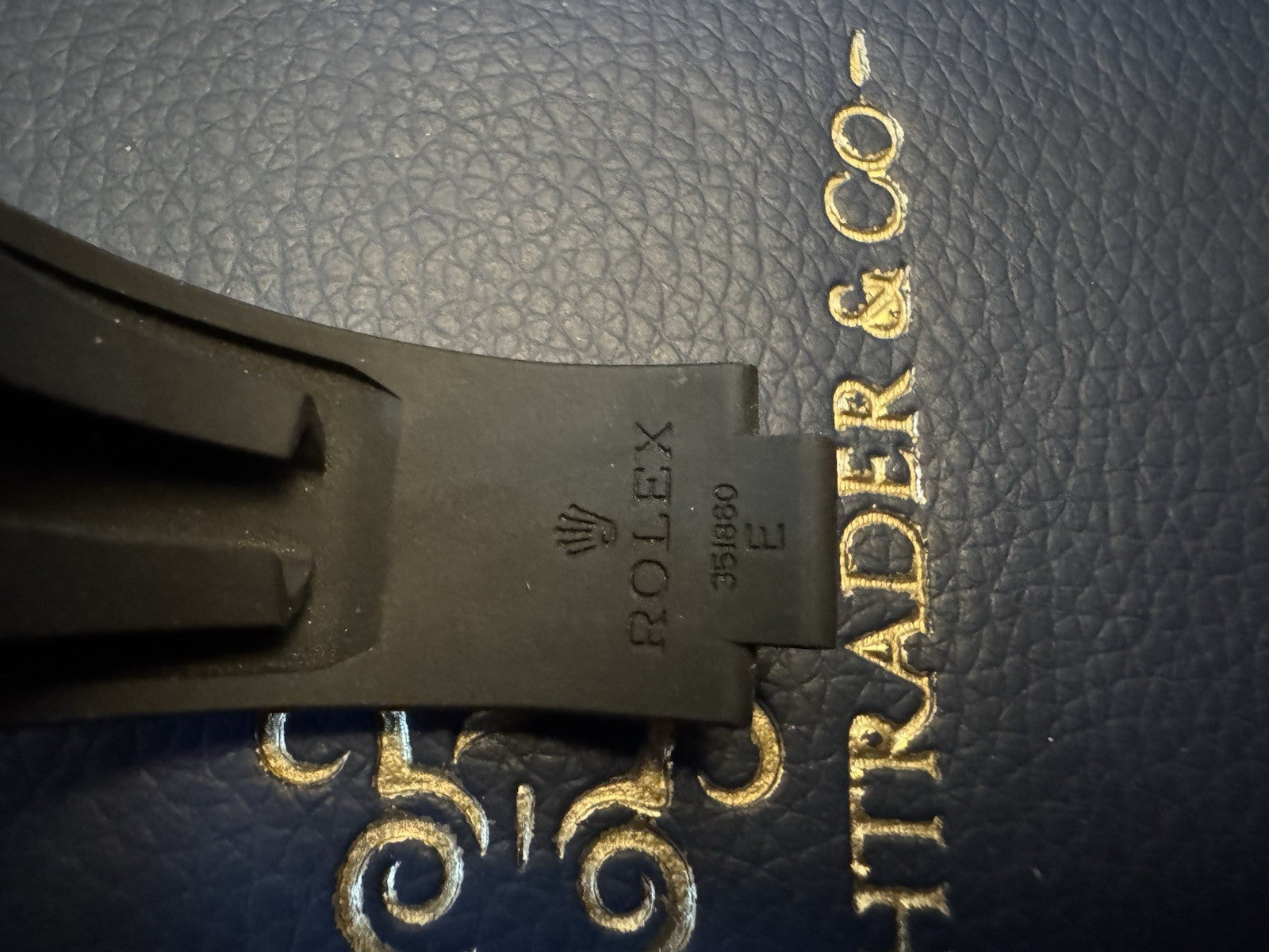 Rolex Oysterflex Rubber Strap – Size E – Genuine Authentic Part 351860