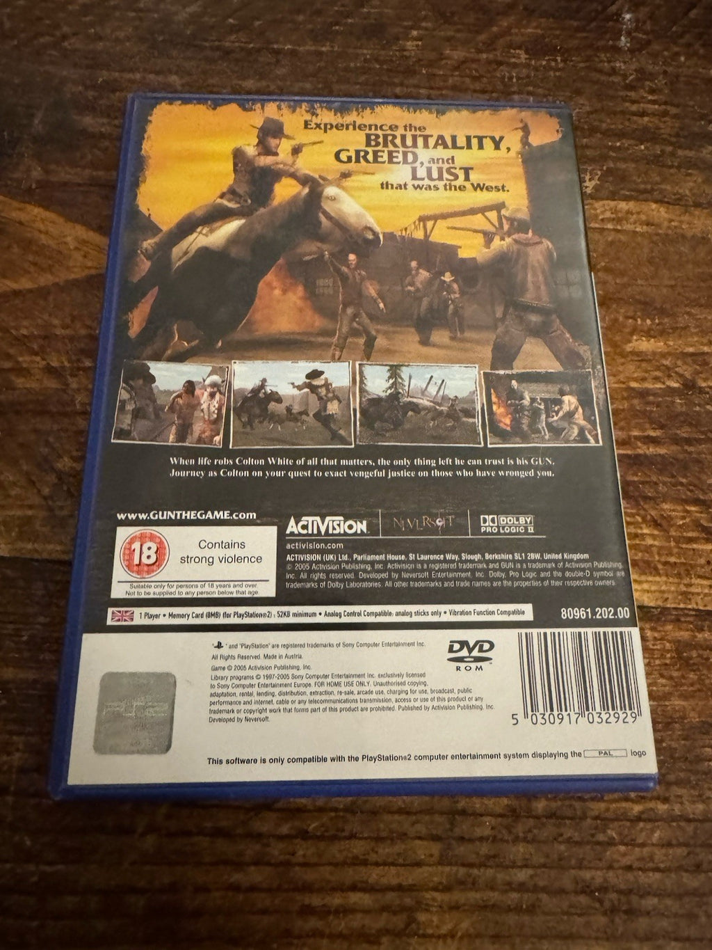 🎮 Gun (Sony PlayStation 2, 2001) 🎮