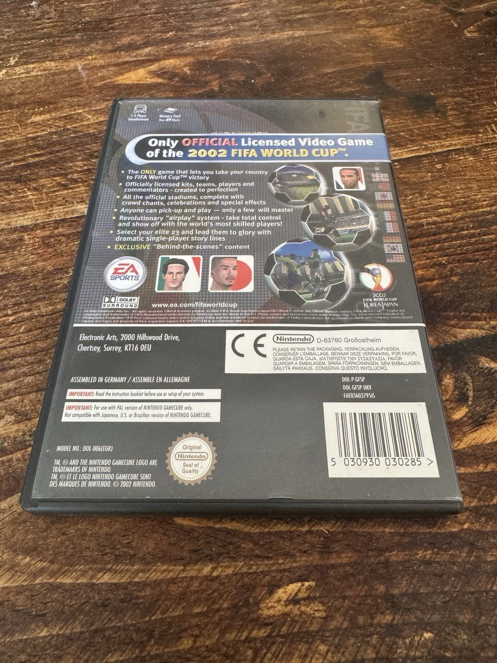 🎮 FIFA World Cup 2002 (Nintendo GameCube, 2002) - European Version 🎮