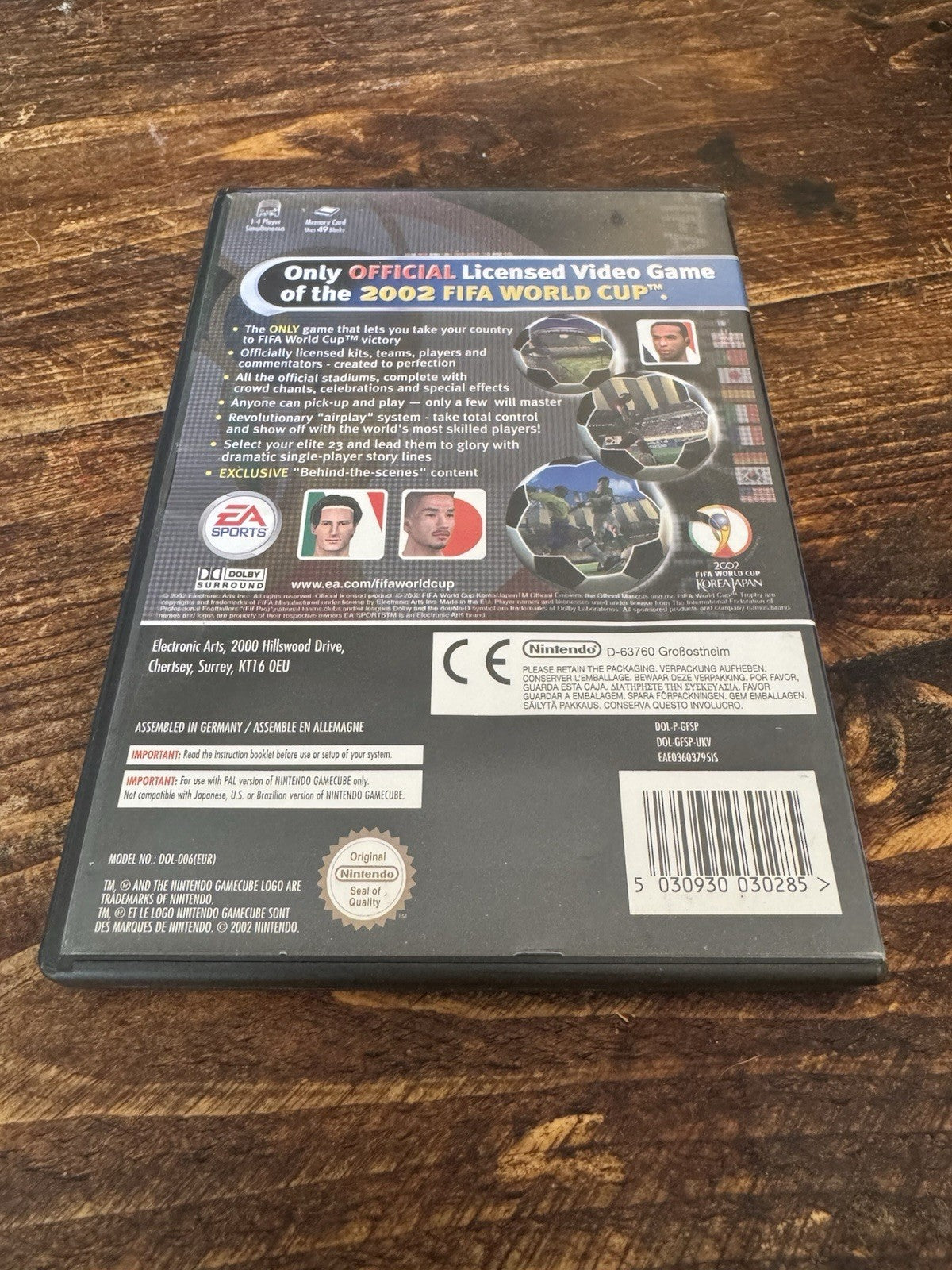 🎮 FIFA World Cup 2002 (Nintendo GameCube, 2002) - European Version 🎮