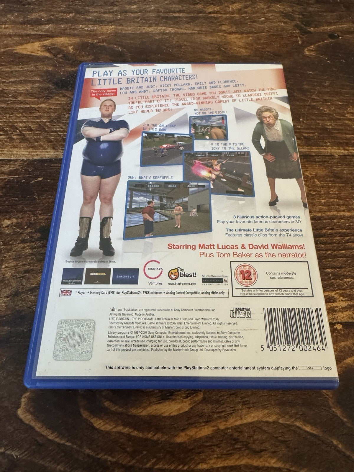 🎮 Little Britain: The Video Game (Sony PlayStation 2, 2007) 🎮