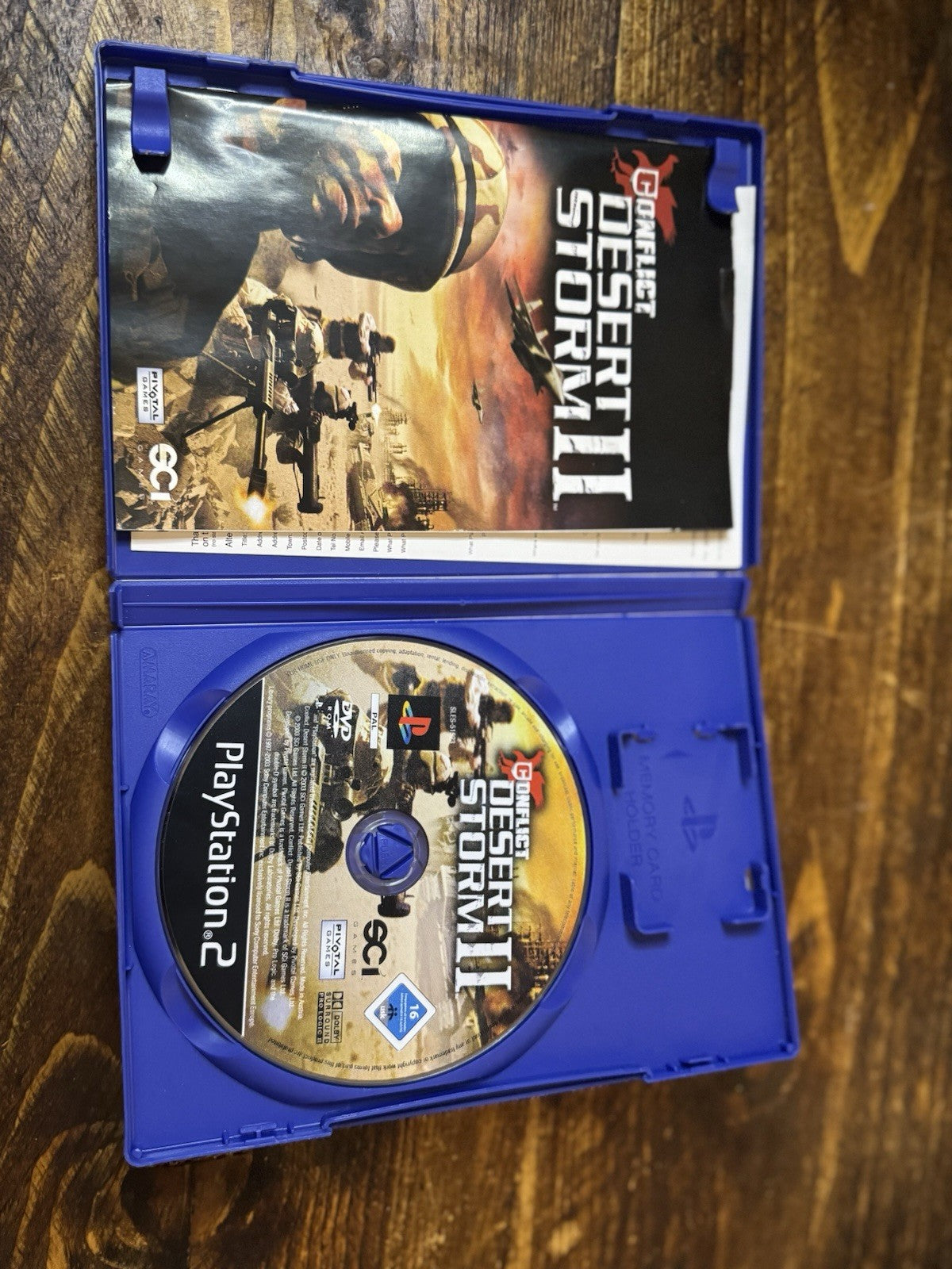 🎮 Conflict: Desert Storm (Sony PlayStation 2, 2002) 🎮