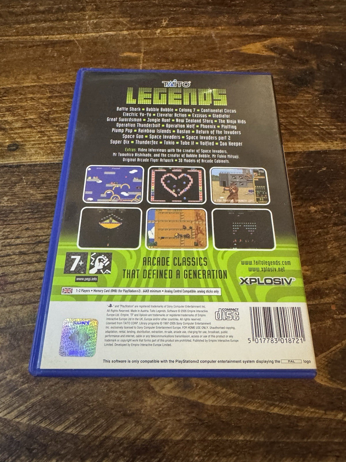 🎮 Taito Legends 2 (Sony PlayStation 2, 2005) 🎮