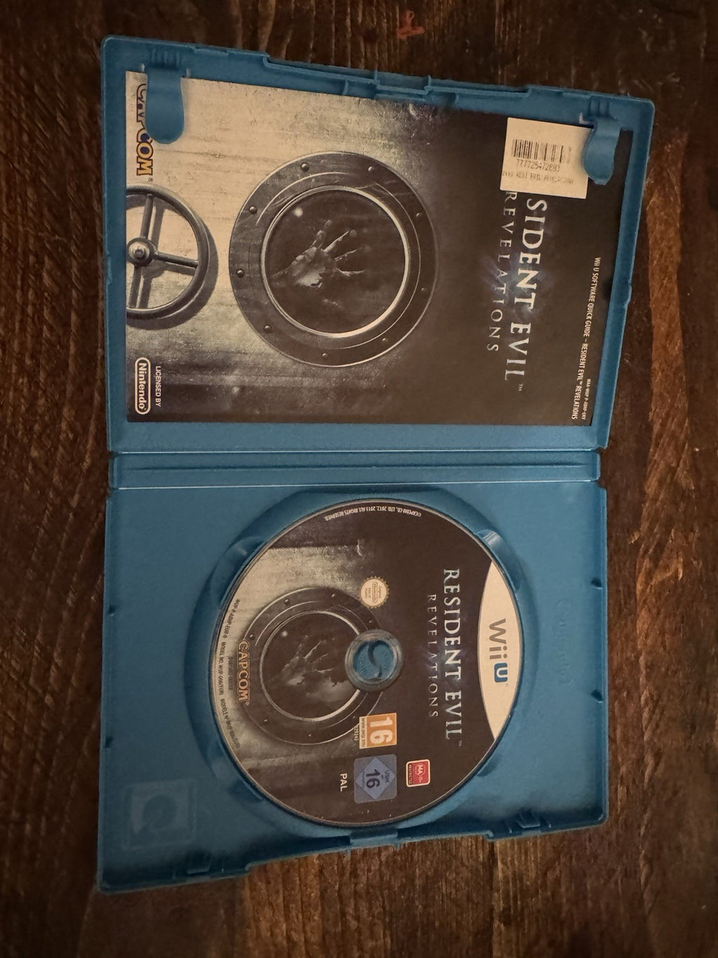 🎮 Resident Evil: Revelations (Nintendo Wii U, 2013) 💀🎮