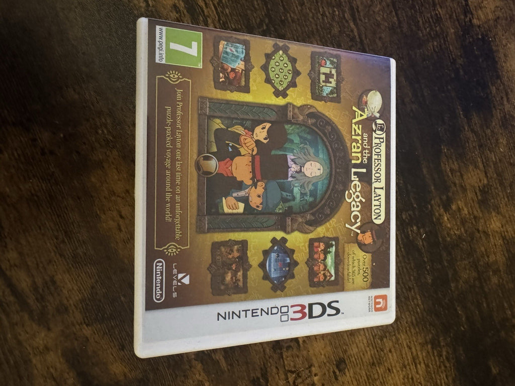 🎮🌟 Professor Layton and the Azran Legacy (Nintendo 3DS, 2013) 🤓