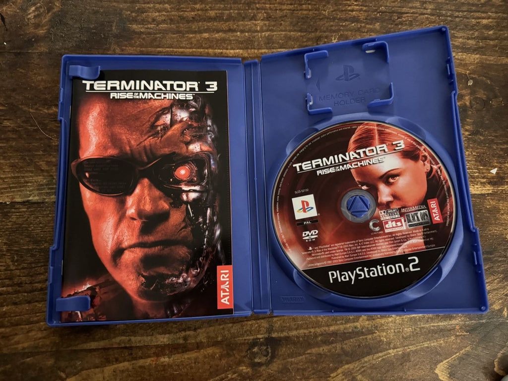 🎮🎮 Terminator 3: Rise of the Machines (Sony PlayStation 2, 2003) 🎮🎮
