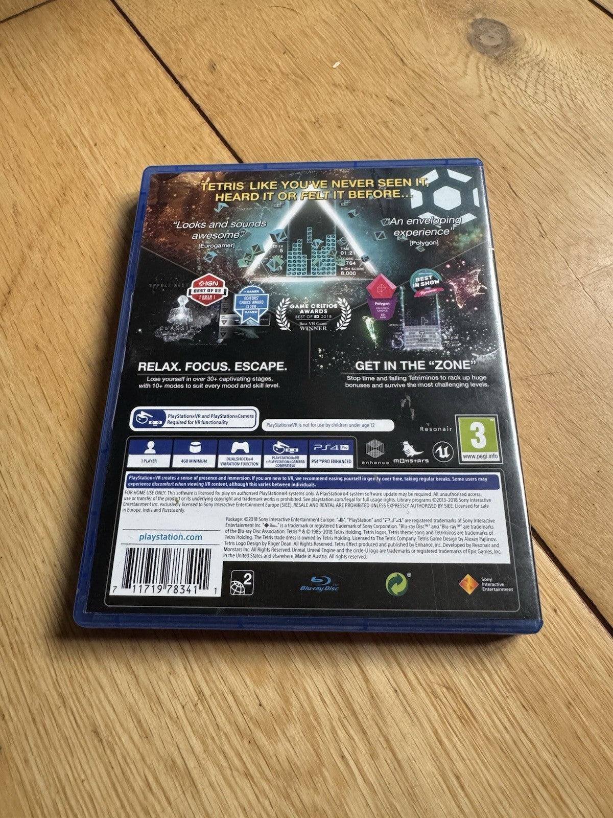 🎮 Tetris Effect (Sony Playstation 4, 2018) 🎮