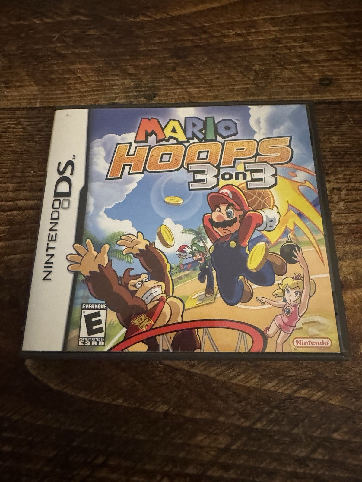 🎮🌟 Mario Hoops: 3 on 3 (Nintendo DS, 2006) - US Version ✨🌟