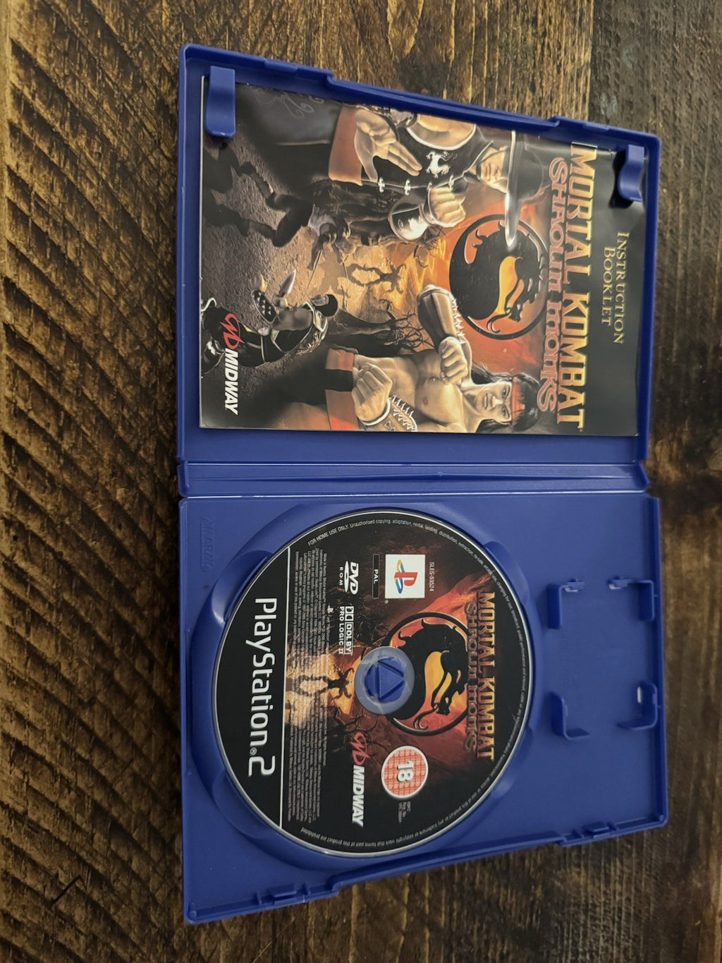 PlayStation 2: Mortal Kombat: Shaolin Monks ✅ Complete | Tested 💿