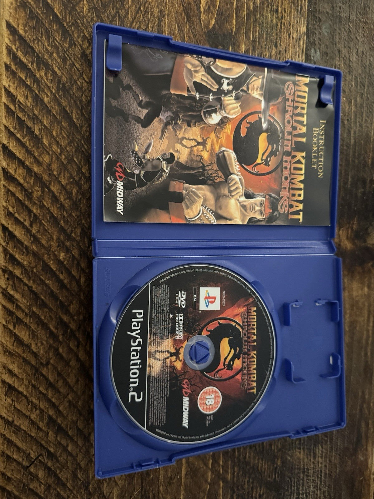 PlayStation 2: Mortal Kombat: Shaolin Monks ✅ Complete | Tested 💿