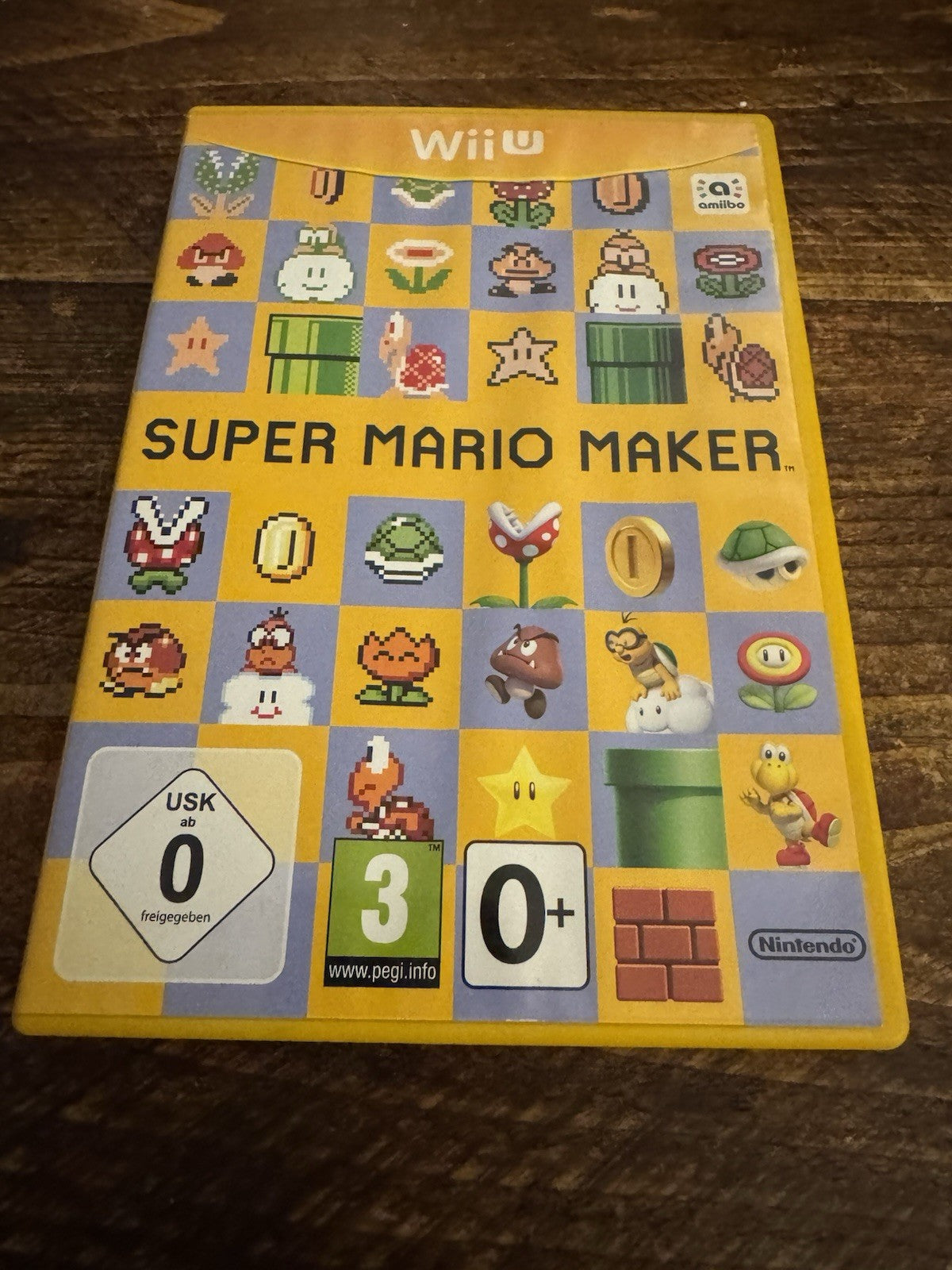 🎮💫Super Mario Maker (Nintendo Wii U, 2015)🎉🌟