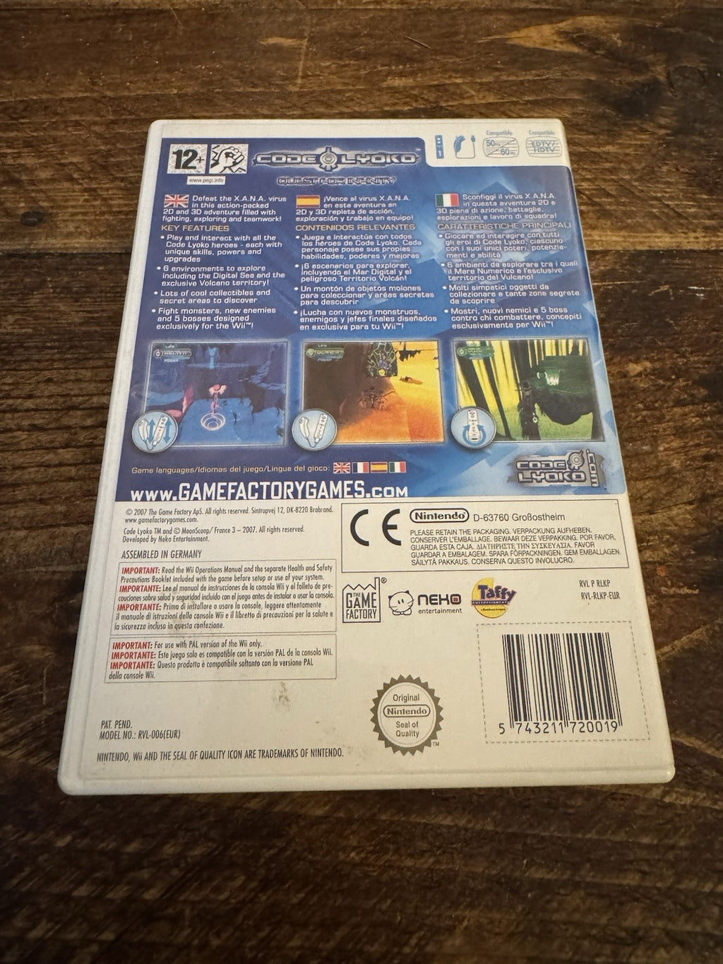 🎮 Code Lyoko (Nintendo Wii, 2007) 🎮