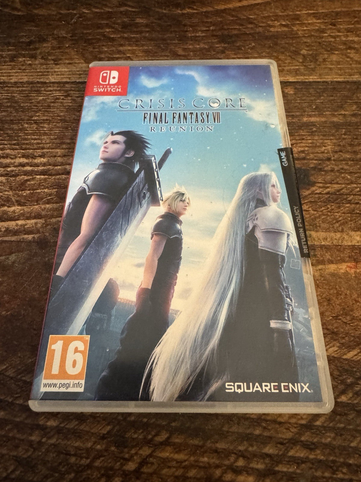 🎮 Nintendo Switch Crisis Core Finally Fantasy VII Reunion Game