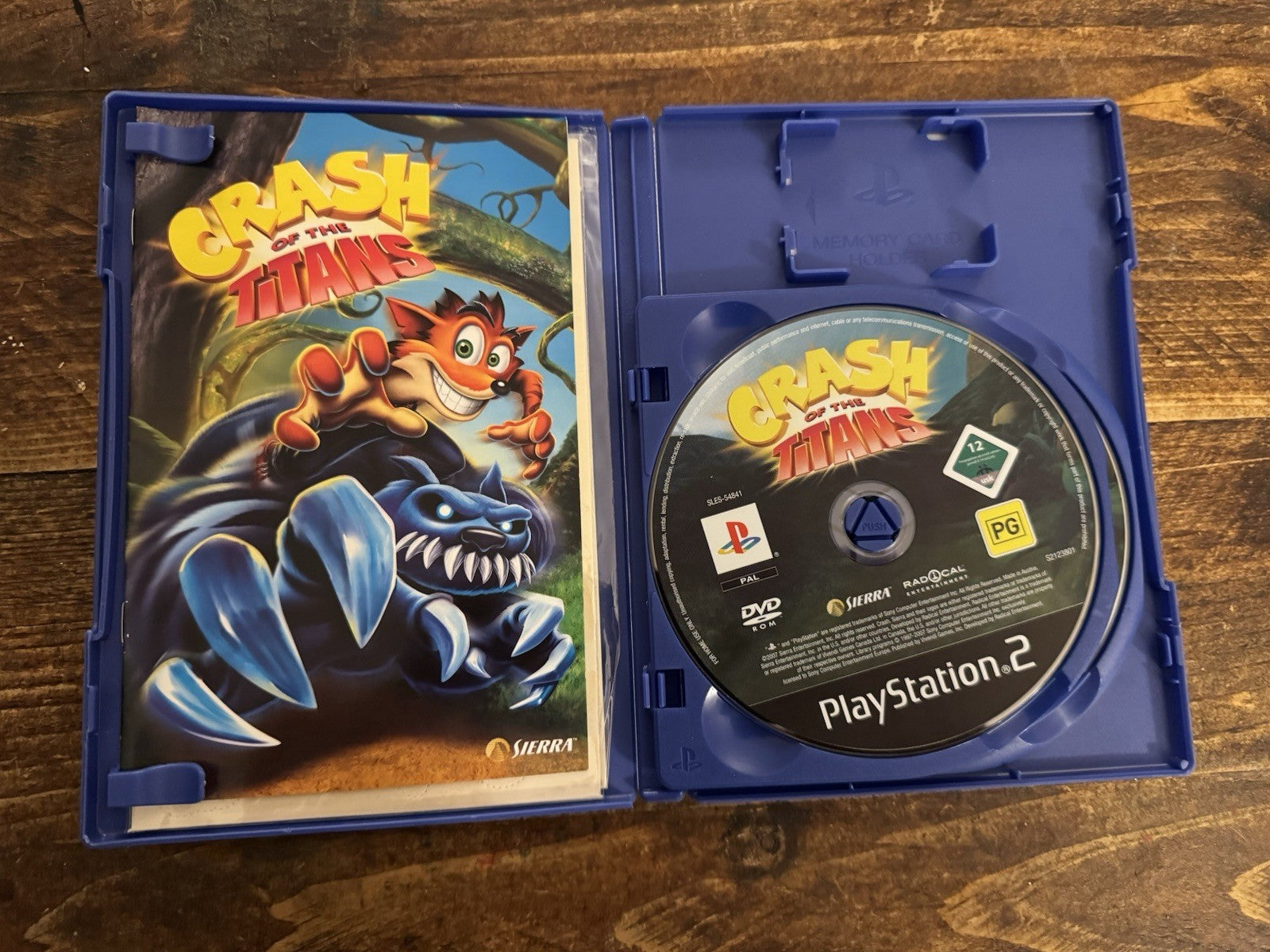 🎮Crash of the Titans Platinum (Sony PlayStation 2, 2008) 🎮
