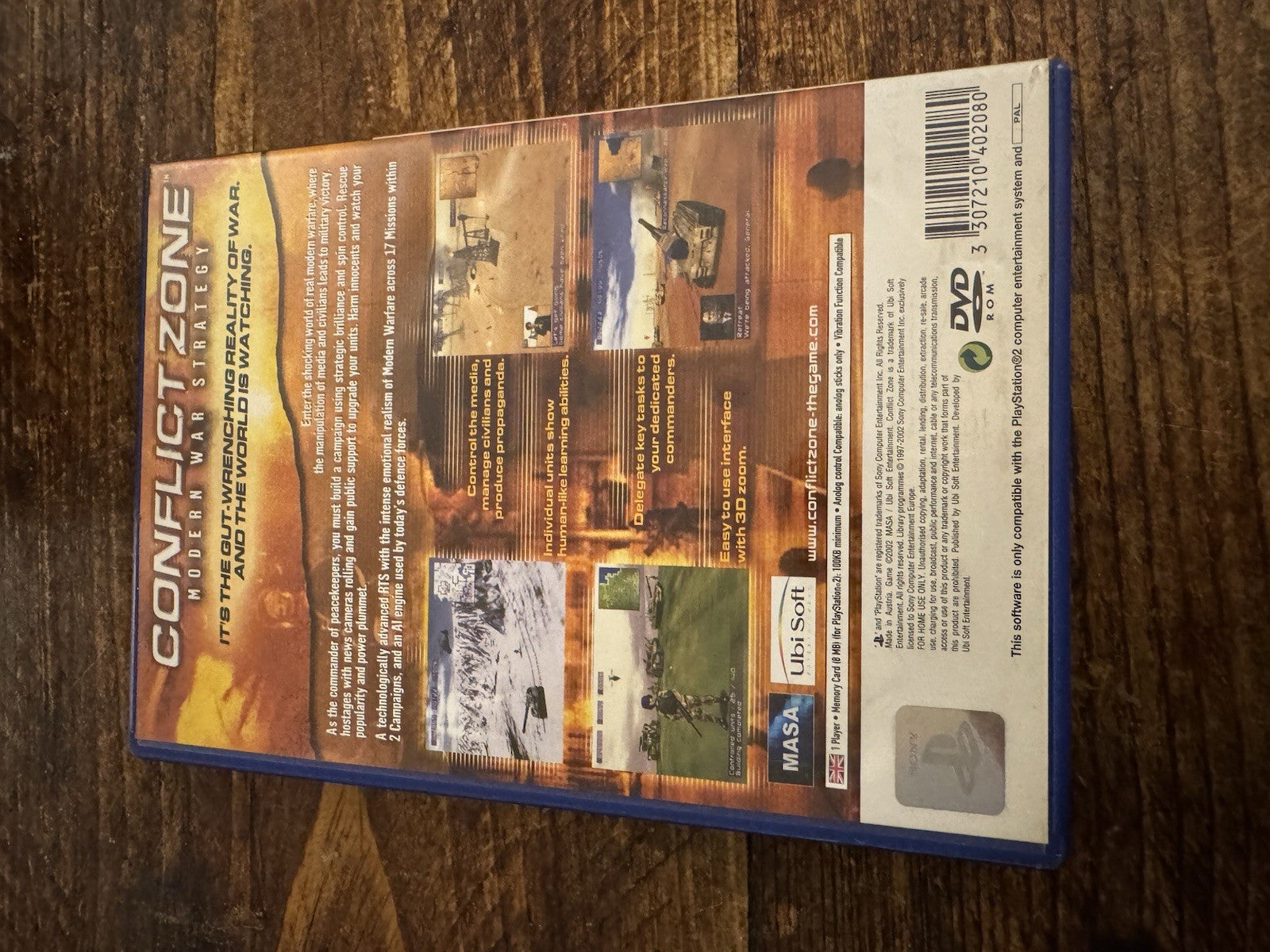 🎮 Conflict Zone (Sony PlayStation 2, 2001) 🎮