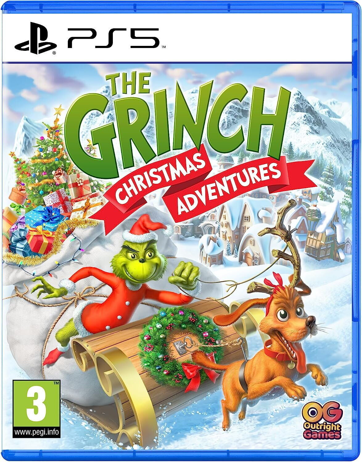 🎮 The Grinch: Christmas Adventures (Sony PlayStation 5, 2023) BRAND NEW SEALED