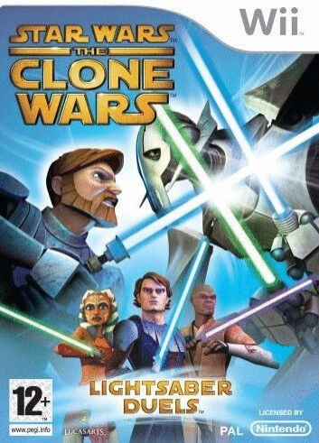🎮🌟 Star Wars: The Clone Wars - Lightsaber Duels (Nintendo Wii, 2008) 🔮🪐