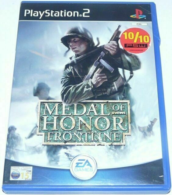 🎮🎮 Medal of Honor Frontline (PS2, 2002) 🎮🎮