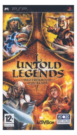 Untold Legends: Brotherhood of the Blade (Sony PSP, 2005) - European Version
