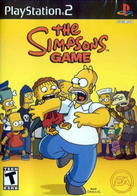 The Simpsons Game (Sony PlayStation 2, 2007)