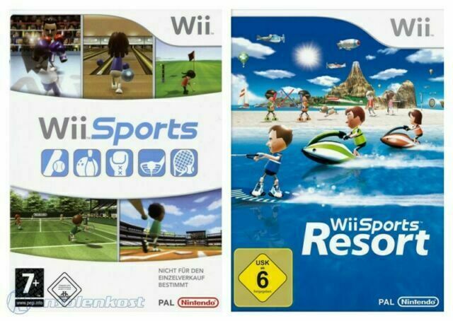 🎮🌟Wii Sports (Nintendo Wii, 2006)⛳️🏏🎾⚽️