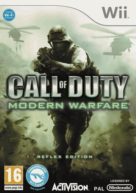 🎮 Call of Duty: Modern Warfare - Reflex Edition (Nintendo Wii, 2009) 🎮