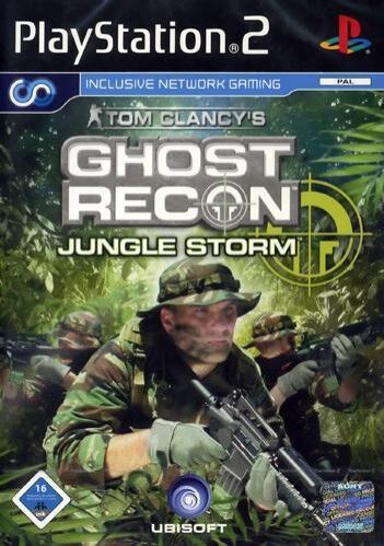🎮 Tom Clancy's Ghost Recon: Jungle Storm (Sony PlayStation 2, 2004) 🎮