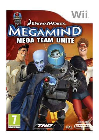 🎮 Megamind: Mega Team Unite (Nintendo Wii, 2010) 🎮