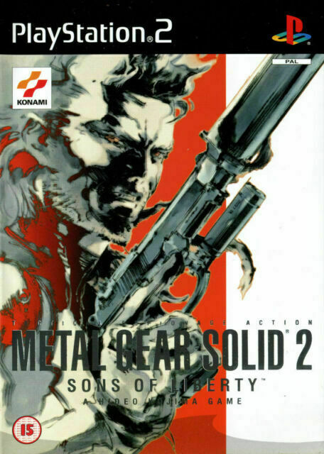 🎮 Metal Gear Solid 2: Sons Of Liberty (Sony PlayStation 2, 2001) 🎮