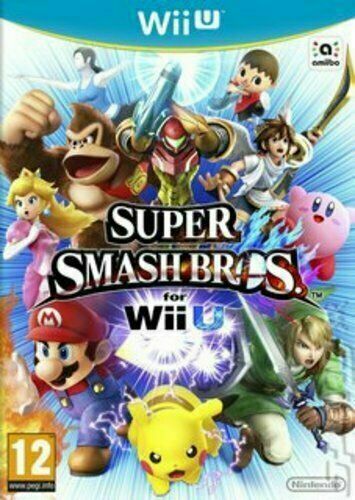 🎮💫Super Smash Bros. (Nintendo Wii U,2014)🎉🎮