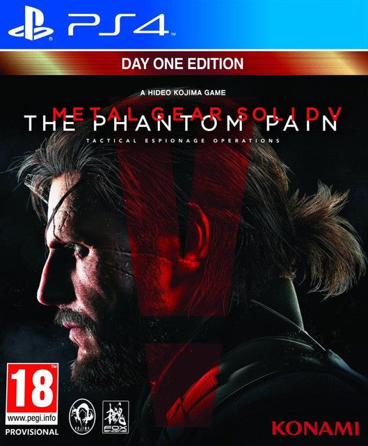 🎮 Metal Gear Solid V: The Phantom Pain (PlayStation 4, 2015) 🎮
