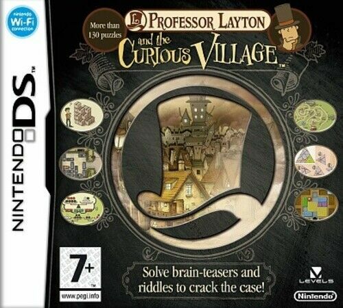 🎮💫Professor Layton and the Curious Village (Nintendo DS, 2008)🤓