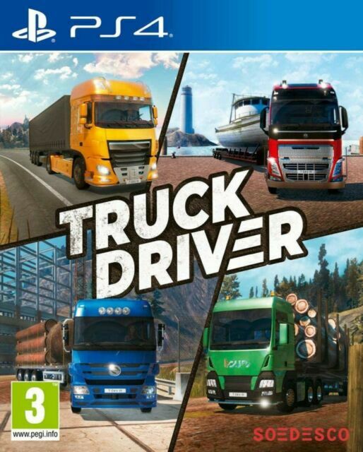 🎮 Sony PlayStation 4 Truck Driver (2019) 🚛🚚