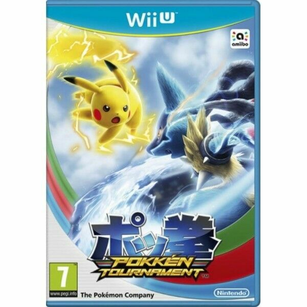 🎮 Pokémon - Pokken Tournament (Nintendo Wii U, 2016) ⚡️⚡️
