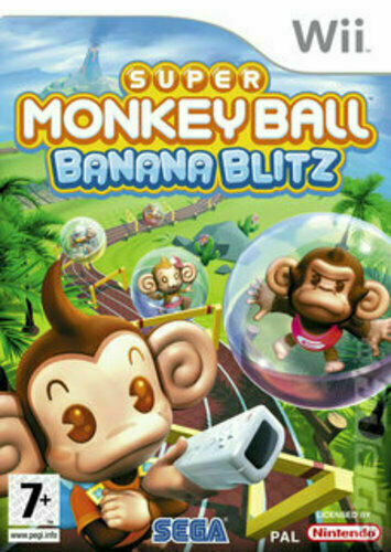 🎮 Super Monkey Ball Banana Biltz (Nintendo Wii, 2006)