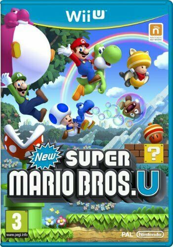 🎮💫New Super Mario Bros U (Wii, 2012)🌟💫