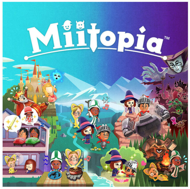 🎮🌟 Miitopia (Nintendo 3DS, 2017) 🎮
