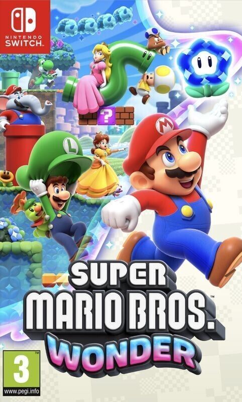 🎮 Nintendo Switch: Super Mario Bros. Wonder ✅ Complete  💿